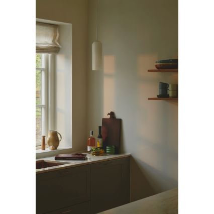 Nordlux - Lampada a sospensione con cavo MIELLA 1xE27/25W/230V bianco