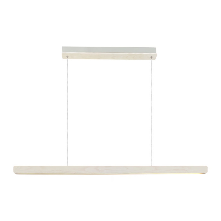 Nordlux - Lampada sospesa dimmerabile a cavo ILGAS LED/47W/230V 3000K bianco/frassino