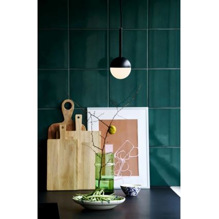 Nordlux - Lampada a sospensione su cavo CONTINA 1xG9/5W/230V nero