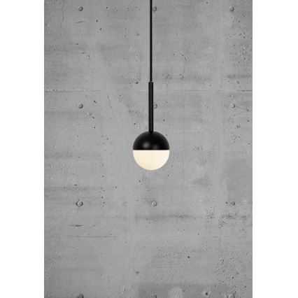 Nordlux - Lampada a sospensione su cavo CONTINA 1xG9/5W/230V nero