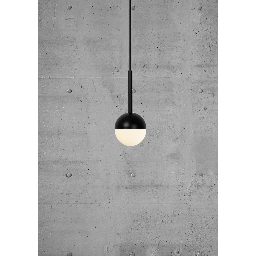 Nordlux - Lampada a sospensione su cavo CONTINA 1xG9/5W/230V nero