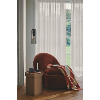 Nordlux - Lampada a sospensione su cavo MIELLA 1xE27/25W/230V fumé