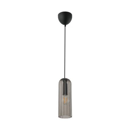Nordlux - Lampada a sospensione su cavo MIELLA 1xE27/25W/230V fumé