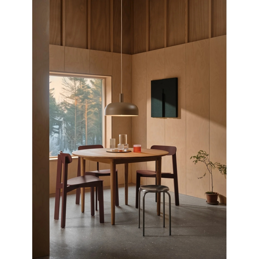 Nordlux - Lampada a sospensione su cavo SANDRO, 1xE27/15W/230V, diam. 40 cm, marrone