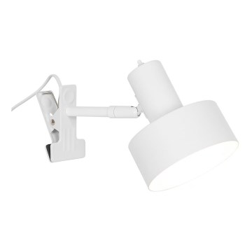 Nordlux - Lampada con morsetto MATIS 1xE27/15W/230V bianco