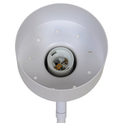 Nordlux - Lampada con morsetto MATIS 1xE27/15W/230V bianco