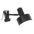 Nordlux - Lampada con morsetto MATIS 1xE27/15W/230V nero