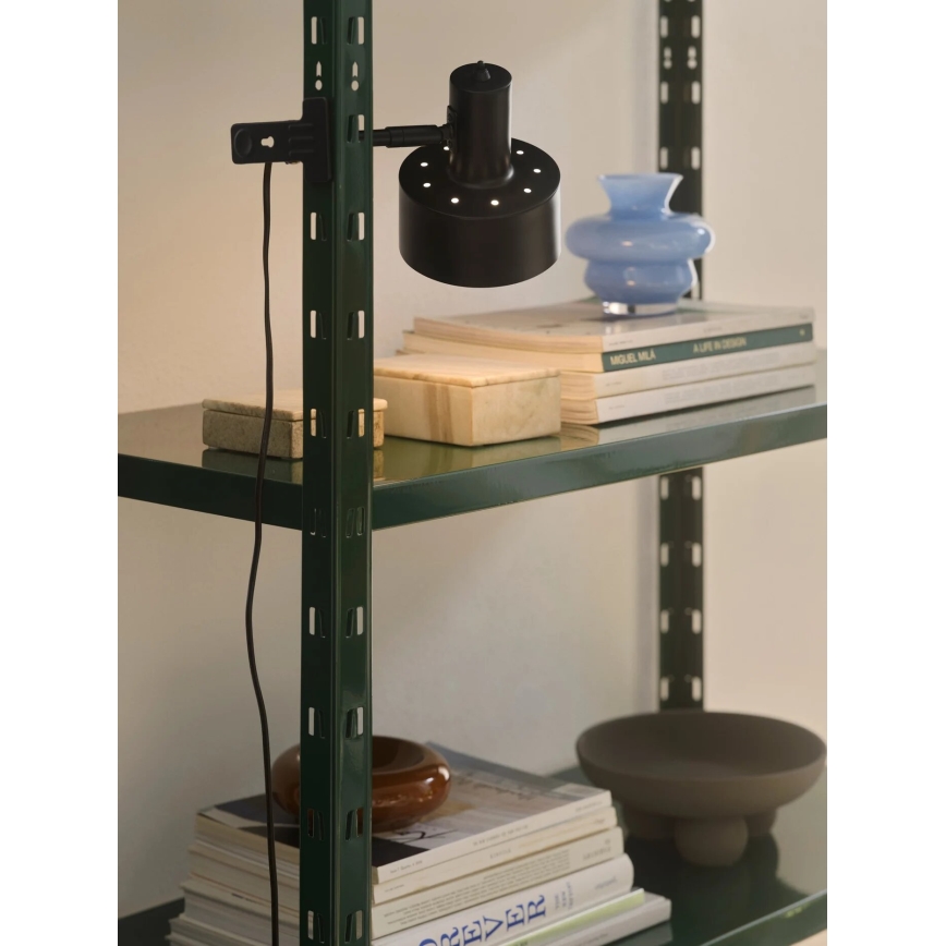 Nordlux - Lampada con morsetto MATIS 1xE27/15W/230V nero