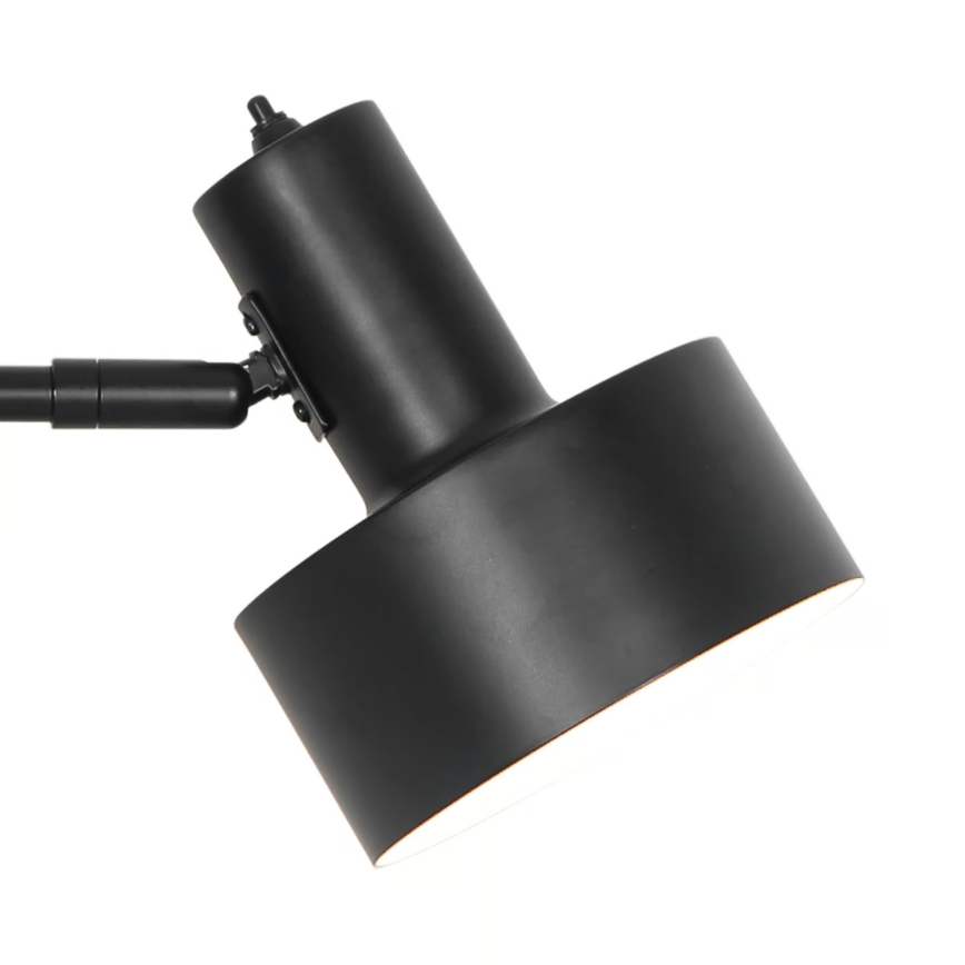 Nordlux - Lampada con morsetto MATIS 1xE27/15W/230V nero