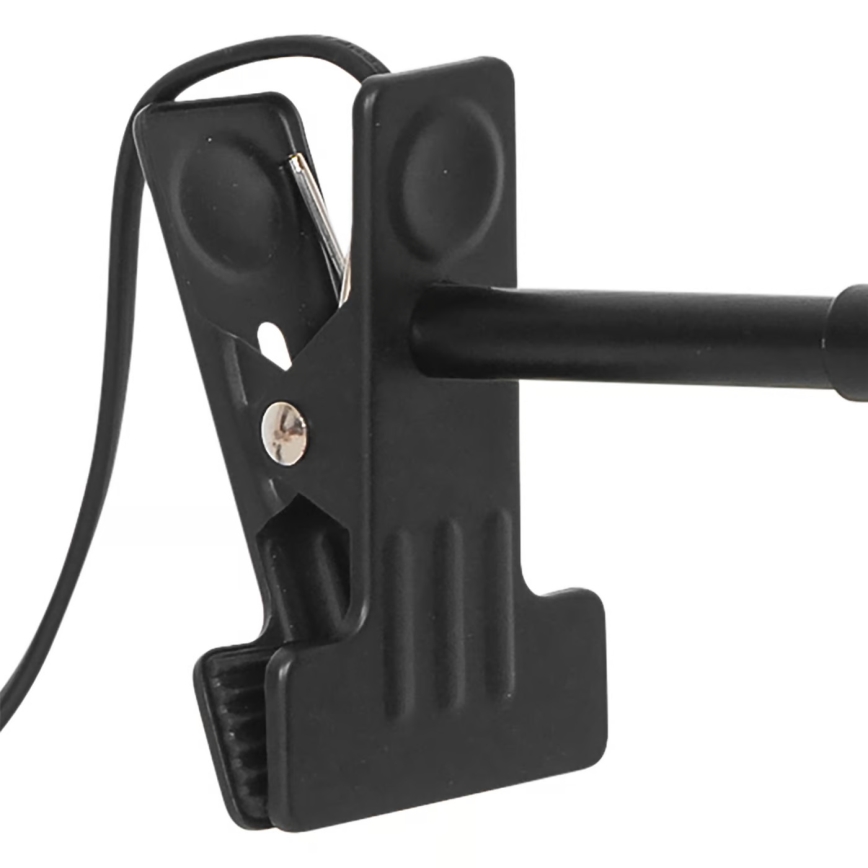 Nordlux - Lampada con morsetto MATIS 1xE27/15W/230V nero