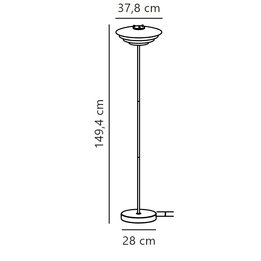 Nordlux - Lampada con piedistallo BRETAGNE 1xG9/25W/230V antracite