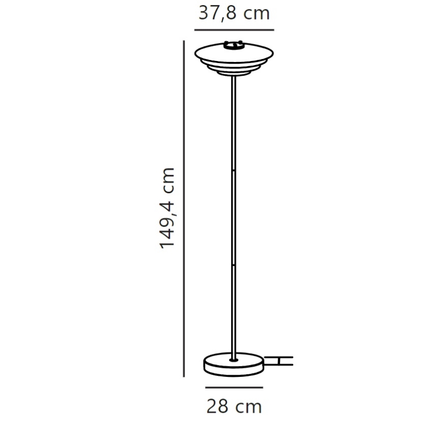 Nordlux - Lampada con piedistallo BRETAGNE 1xG9/25W/230V bianco