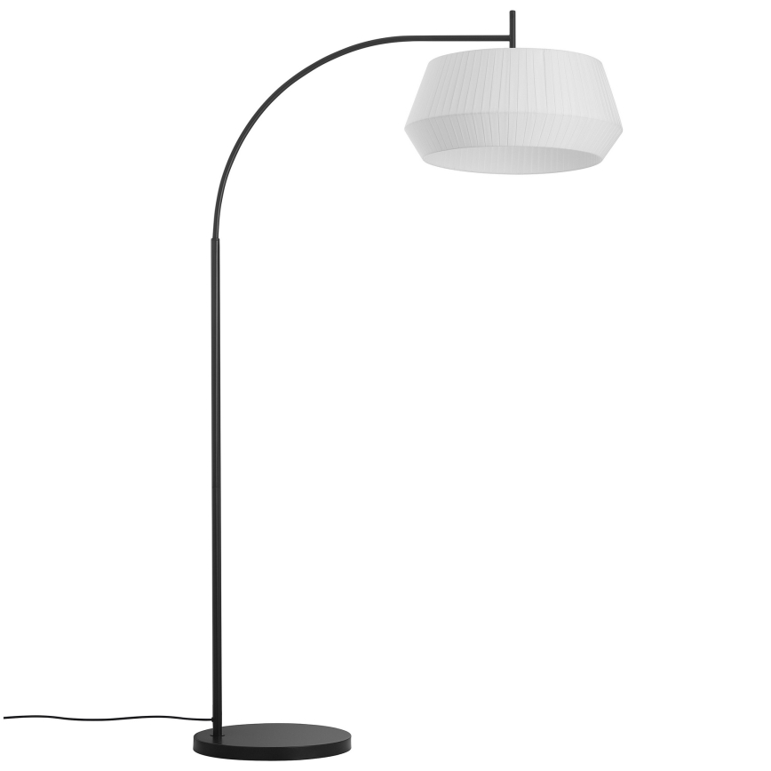 Nordlux - Lampada con piedistallo DICTE 1xE27/60W/230V nero/bianco