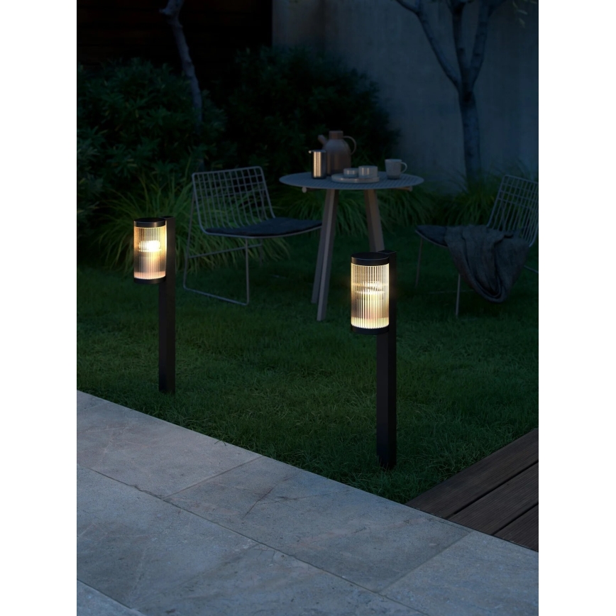 Nordlux - Lampada da esterno COUPAR 1xE27/25W/230V IP54 nero
