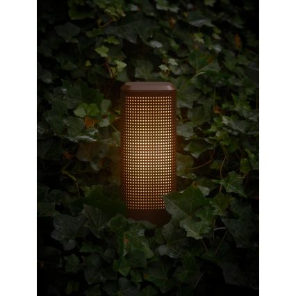 Nordlux - Lampada da esterno SIDARA 1xE27/15W/230V IP44 45 cm marrone