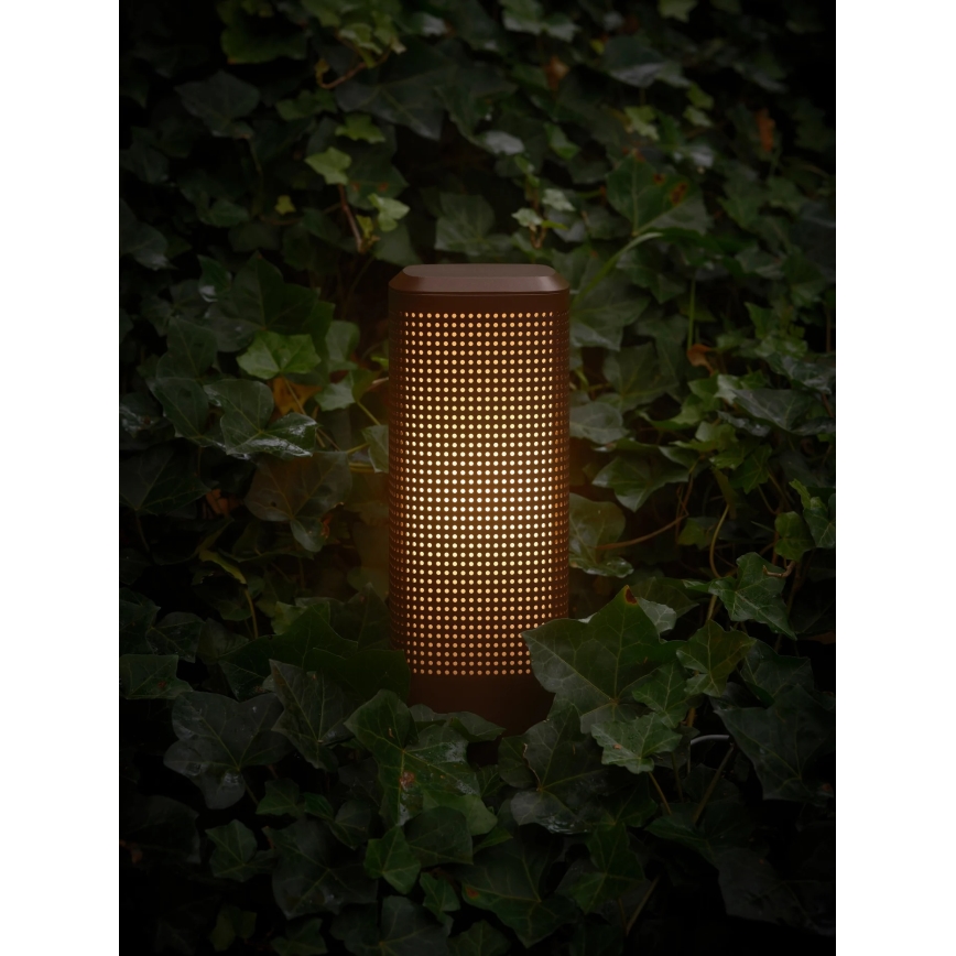 Nordlux - Lampada da esterno SIDARA 1xE27/15W/230V IP44 45 cm marrone