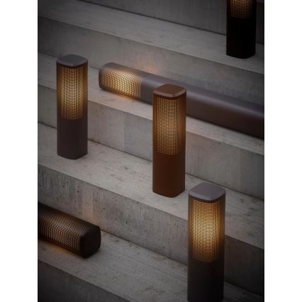 Nordlux - Lampada da esterno SIDARA 1xE27/15W/230V IP44 45 cm marrone