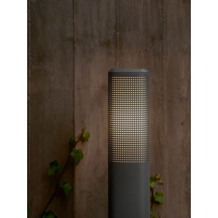Nordlux - Lampada da esterno SIDARA 1xE27/15W/230V IP44 95 cm antracite
