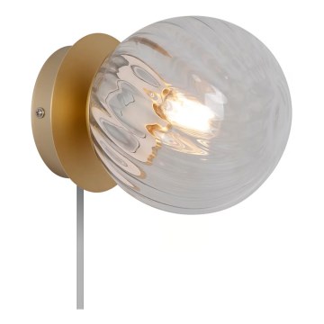 Nordlux - Lampada da parete CHISELL 1xE14/25W/230V ottone