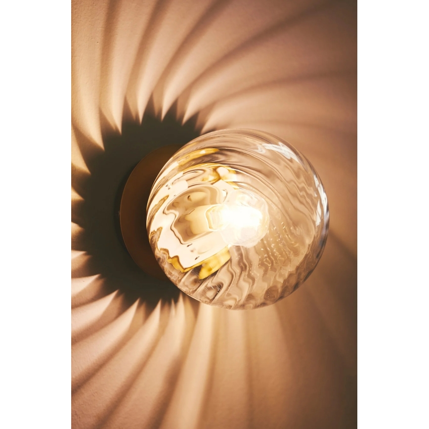 Nordlux - Lampada da parete CHISELL 1xE14/25W/230V ottone