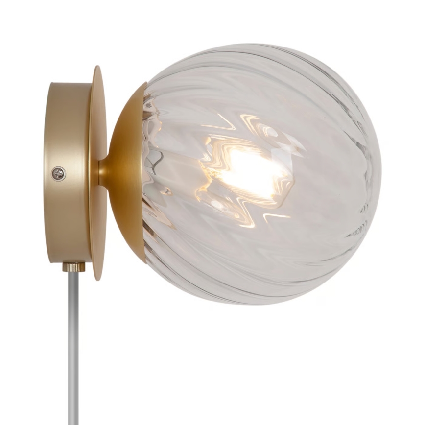 Nordlux - Lampada da parete CHISELL 1xE14/25W/230V ottone