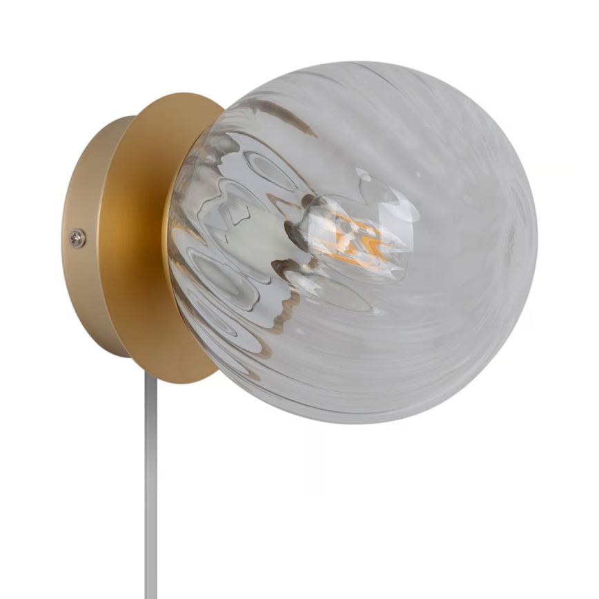 Nordlux - Lampada da parete CHISELL 1xE14/25W/230V ottone
