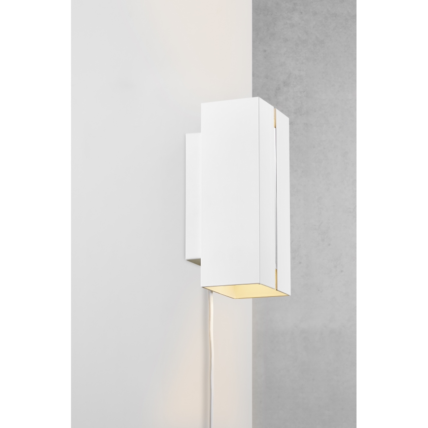Nordlux - Lampada da parete dimmerabile a LED CURTIZ 2xLED/4,5W/230V bianco