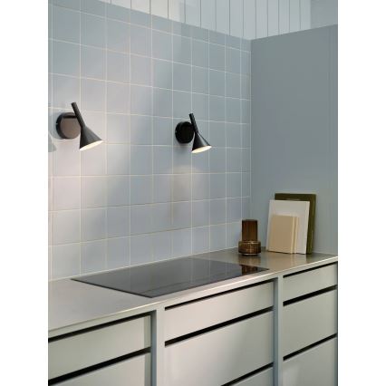 Nordlux - Lampada da parete KELVIS 1xGU10/12W/230V nero