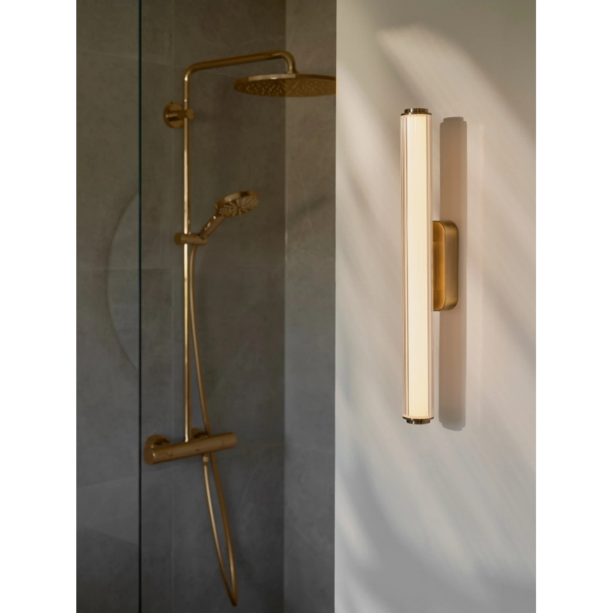 Nordlux - Applique da bagno LED dimmerabile VIRELLE LED/12W/230V 3000/4000K IP44 ottone