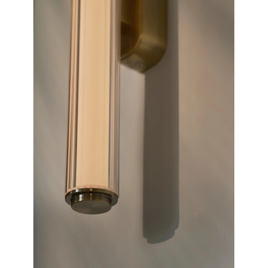 Nordlux - Applique da bagno LED dimmerabile VIRELLE LED/12W/230V 3000/4000K IP44 ottone