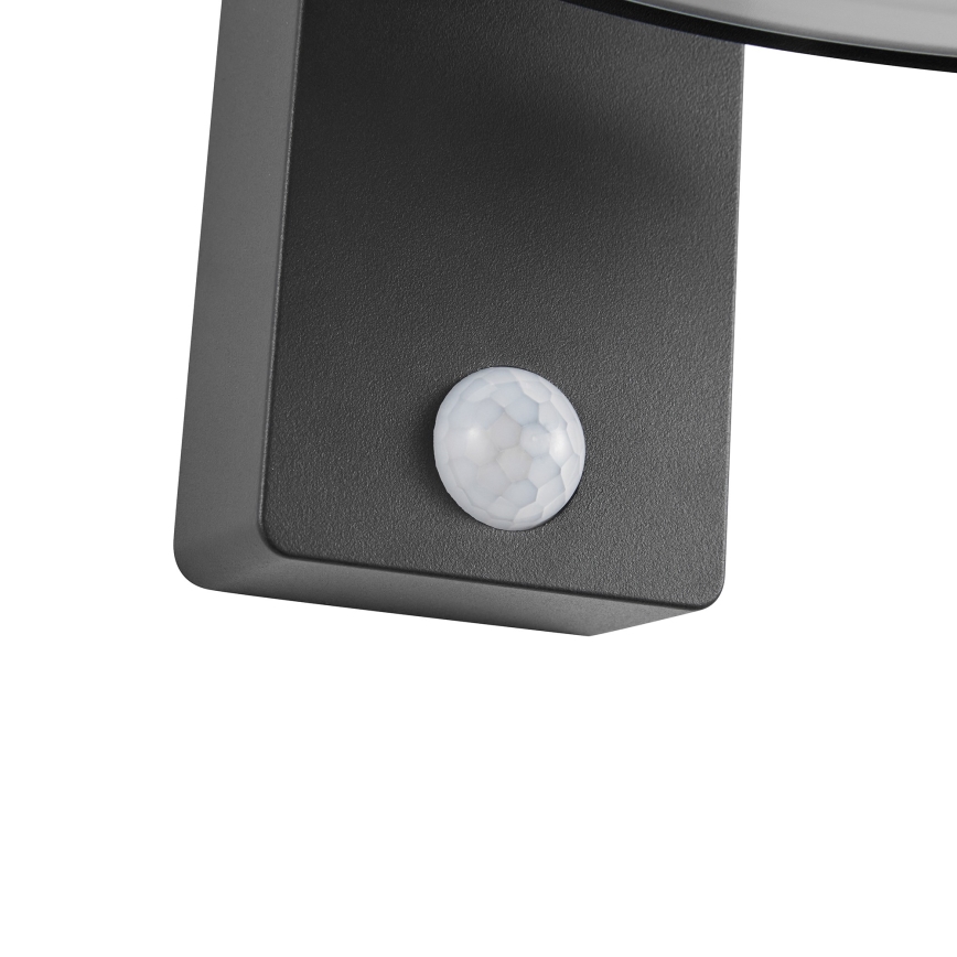 Nordlux - Lampada da parete solare a LED con sensore JUSTINA LED/5W/3,7V IP44 1800 mAh