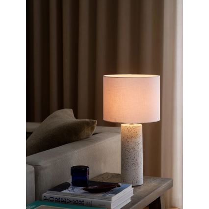 Nordlux - Lampada da tavolo ANTIGA 1xE27/60W/230V bianca