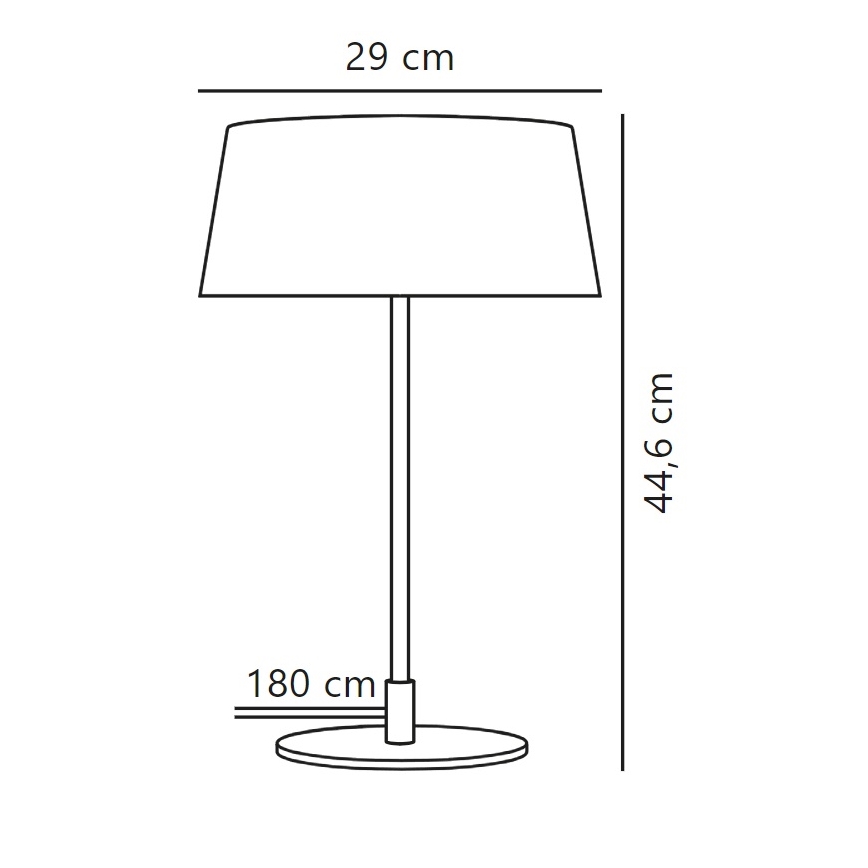 Nordlux - Lampada da tavolo CLASI 3xE14/10W/230V