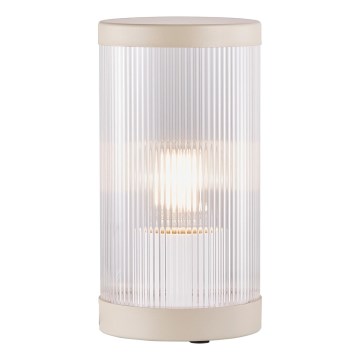 Nordlux - Lampada da tavolo da esterno COUPAR 1xE27/25W/230V IP54 beige