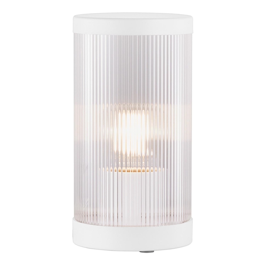 Nordlux - Lampada da tavolo da esterno COUPAR 1xE27/25W/230V IP54 bianco