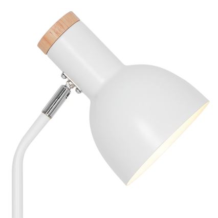 Nordlux - Lampada da tavolo DEVONE 1xE27/15W/230V bianca