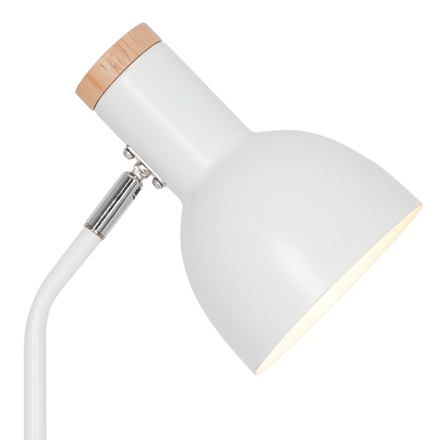 Nordlux - Lampada da tavolo DEVONE 1xE27/15W/230V bianca