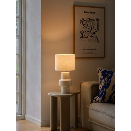 Nordlux - Lampada da tavolo DUGAN 1xE14/40W/230V beige