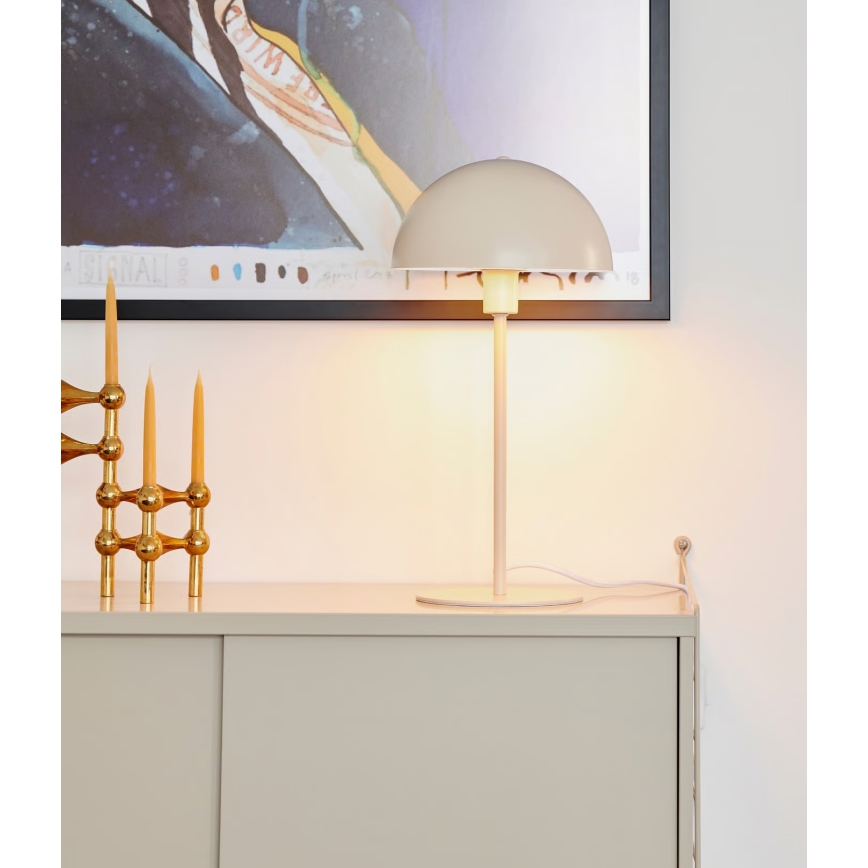 Nordlux - Lampada da tavolo ELLEN 1xE14/40W/230V beige