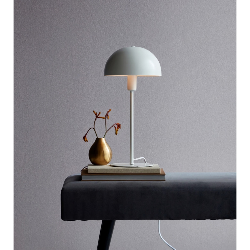 Nordlux - Lampada da tavolo ELLEN 1xE14/40W/230V bianco