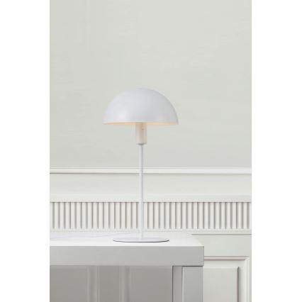 Nordlux - Lampada da tavolo ELLEN 1xE14/40W/230V bianco