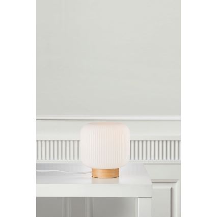 Nordlux - Lampada da tavolo MILFORD 1xE27/40W/230V beige