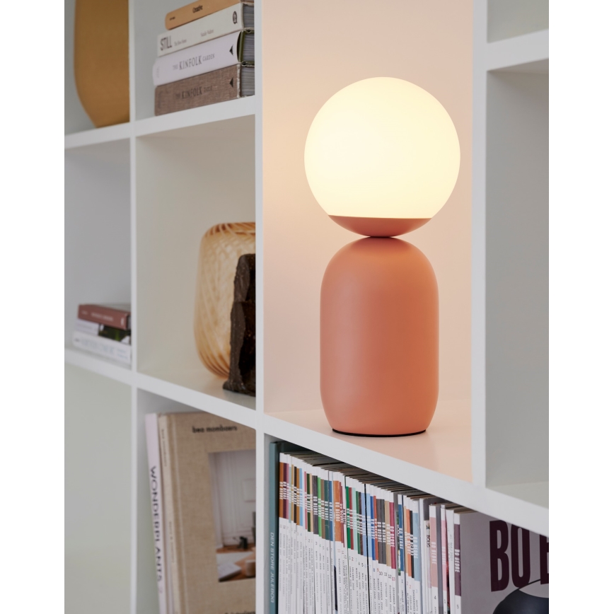 Nordlux - Lampada da tavolo NOTTI 1xE14/25W/230V marrone
