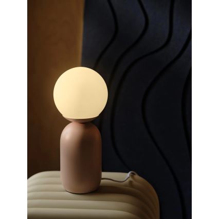Nordlux - Lampada da tavolo NOTTI 1xE14/25W/230V rosa