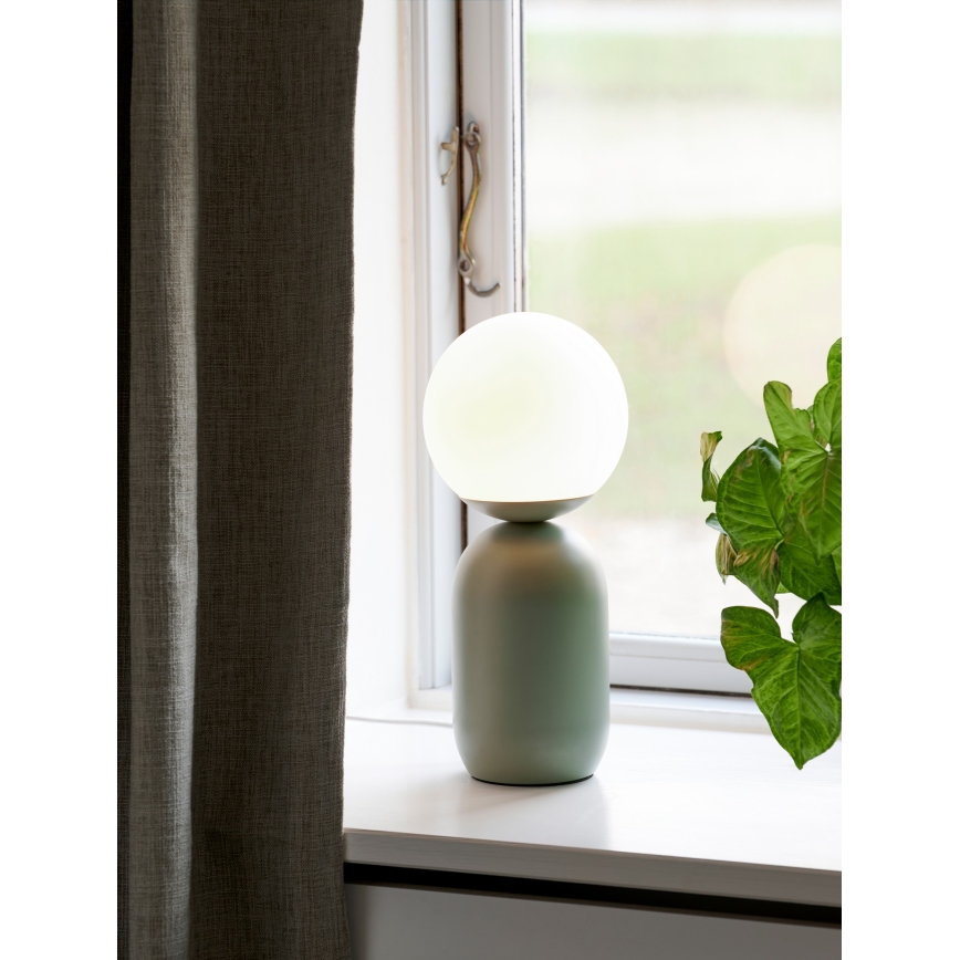 Nordlux - Lampada da tavolo NOTTI 1xE14/25W/230V verde