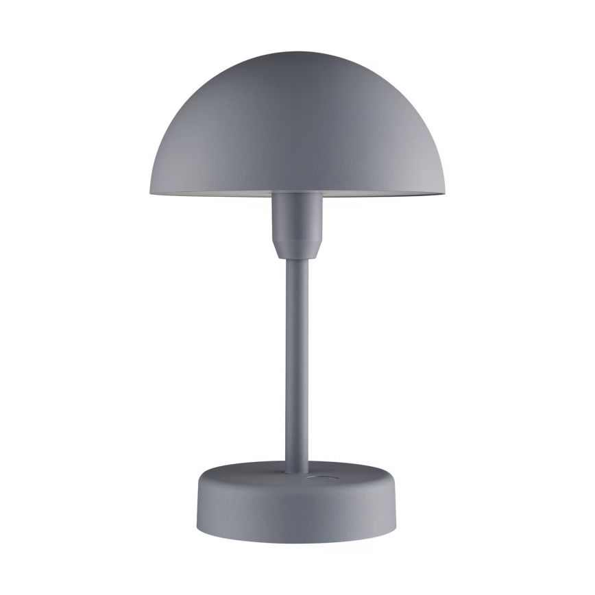 Nordlux - Lampada da tavolo ricaricabile dimmerabile LED per esterni ELLEN LED/2,8W/3,7V 2200 mAh IP44 grigia