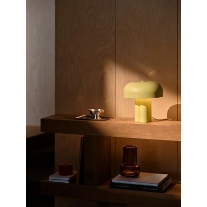 Nordlux - Lampada da tavolo SANDRO 1xE27/15W/230V gialla