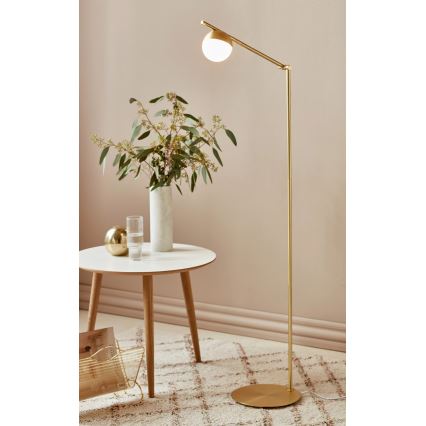 Nordlux - Lampada da terra CONTINA 1xG9/5W/230V in ottone
