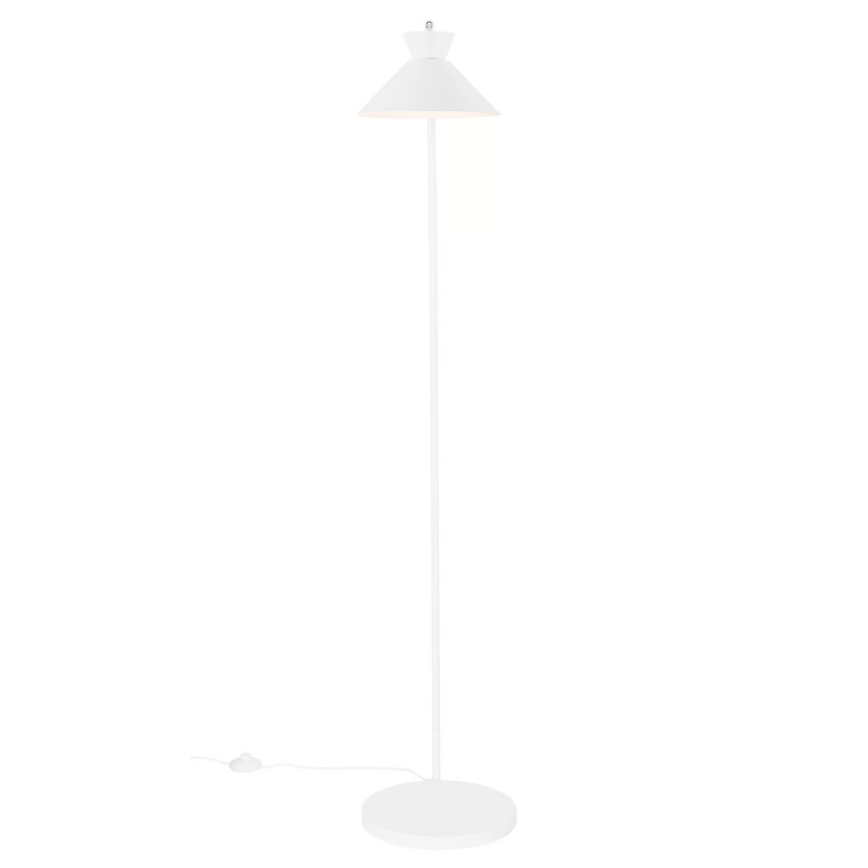 Nordlux - Lampada da terra DIAL 1xE27/10W/230V bianca
