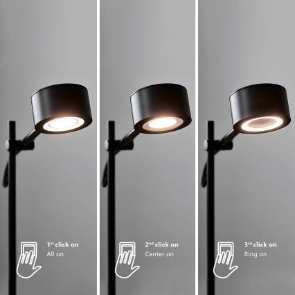 Nordlux - Lampada da terra dimmerabile a LED CLYDE 2xLED/4W/230V